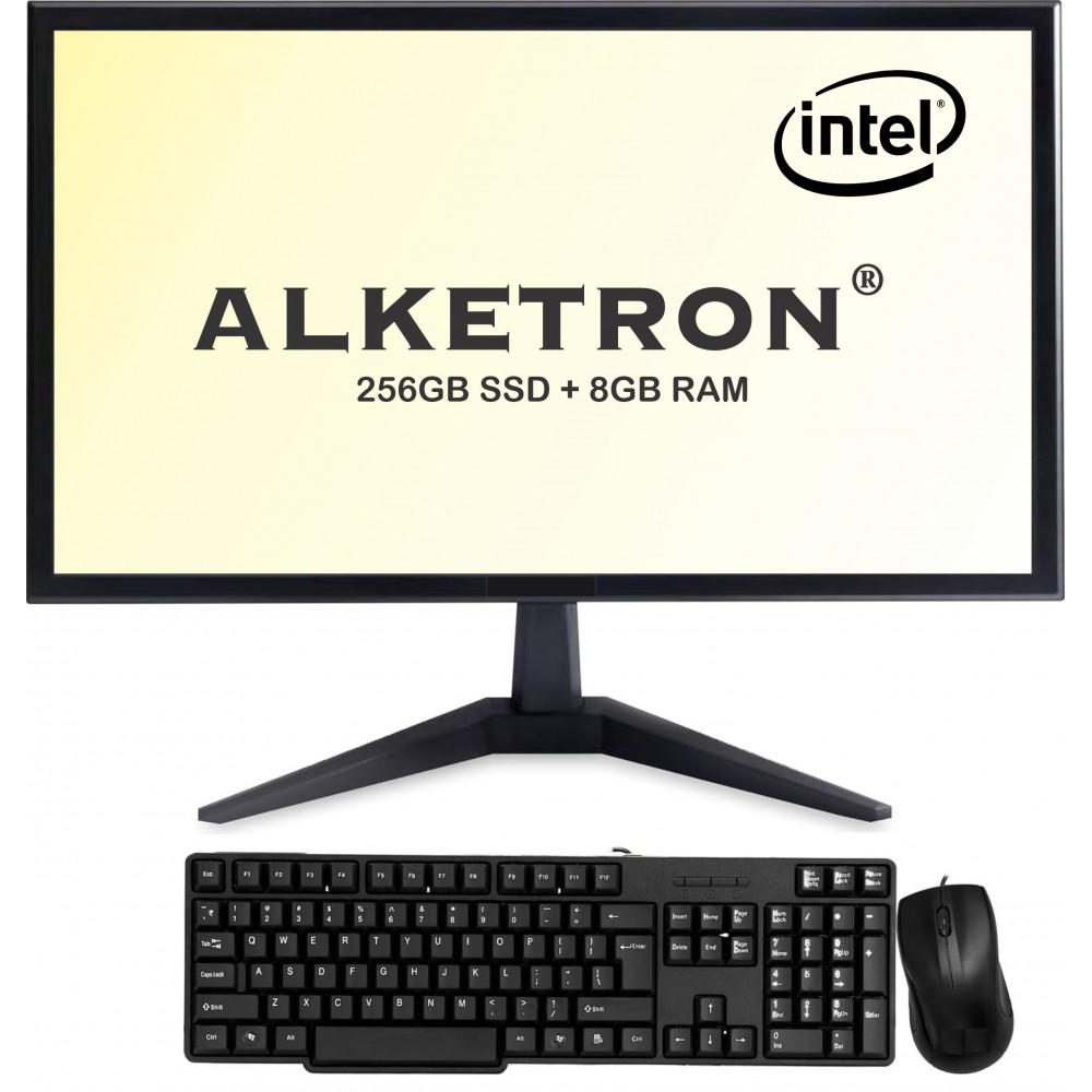 ALKETRON Office Mate - i3 8th Gen All In One PC(Standard Edition)