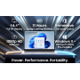 ALKETRON - 14.1" Intel Laptop (512GB + 6GB RAM Basic Edition)