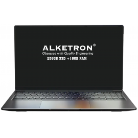 ALKETRON - 15.6" Intel Laptop (256GB + 16GB RAM Standard Edition)