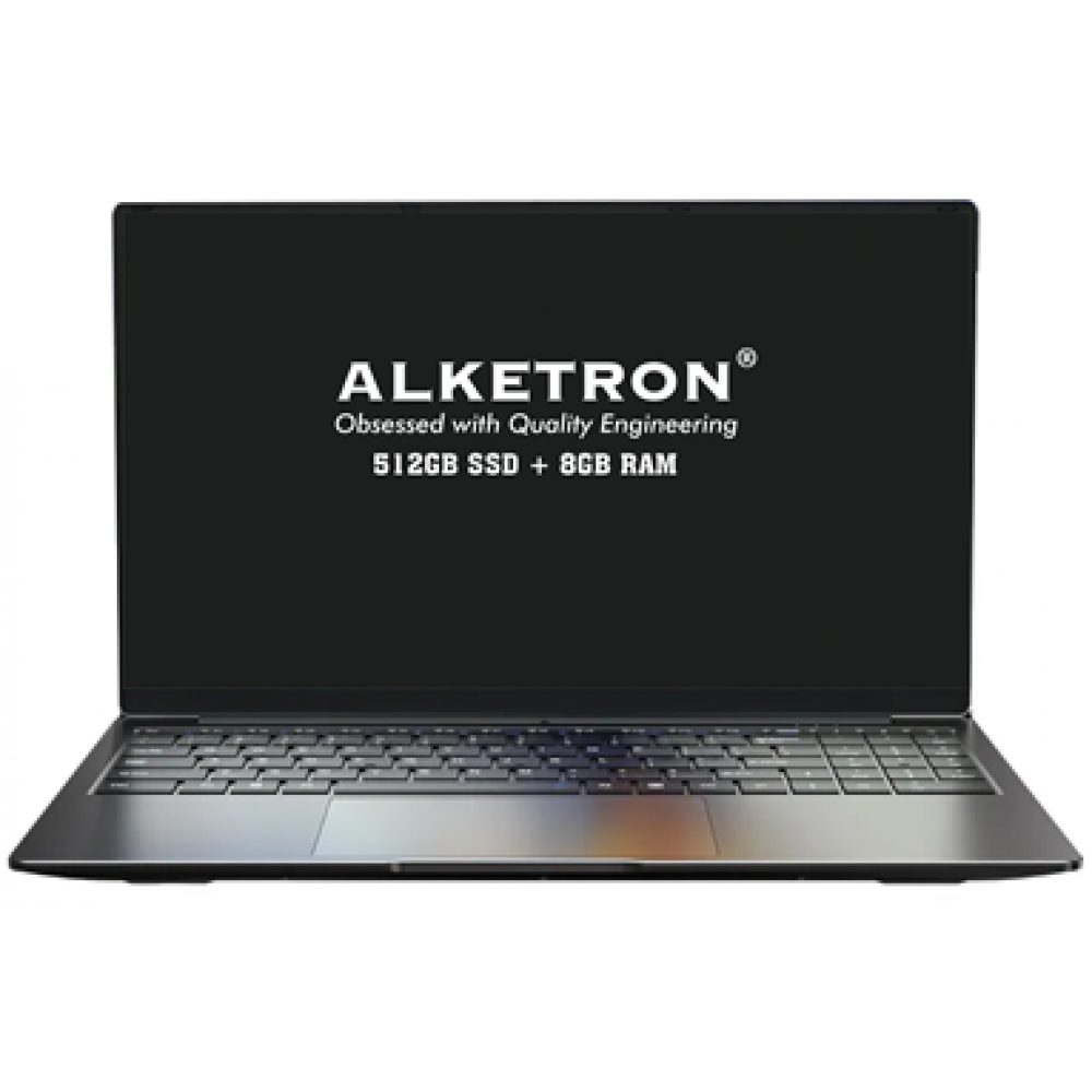 ALKETRON - 15.6" AMD Laptop (512GB + 8GB RAM Standard Plus Edition)