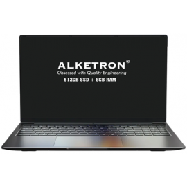 ALKETRON - 15.6" AMD Laptop (512GB + 8GB RAM Standard Plus Edition)