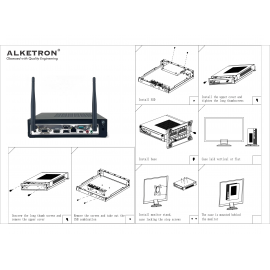 ALKETRON Office Mate - i3 8th Gen All In One PC(Standard Plus Edition)